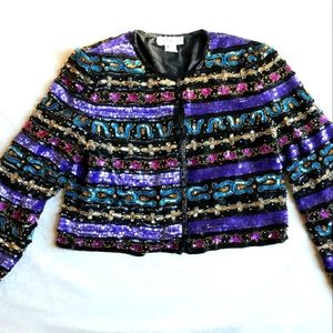 Sequin jacket